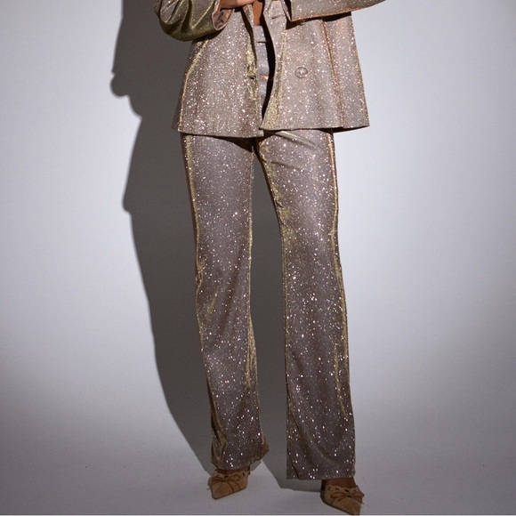 NWT SLA The Label Bronze Paloma Trouser Size M - Picture 8 of 17